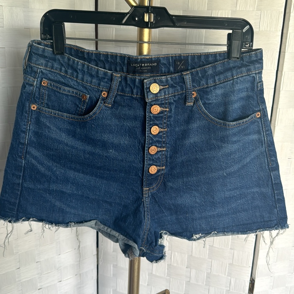Lucky Brand Lucky Pins Button Up Shorts